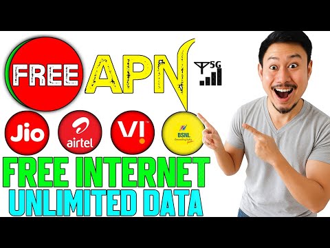 New Trick jio, airtel, vi, 5G free internet Apn 2025 | apn free internet 2025| Tech anil