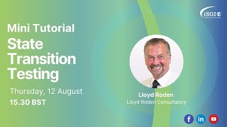 Mini Tutorial with Lloyd Roden: State Transition Testing