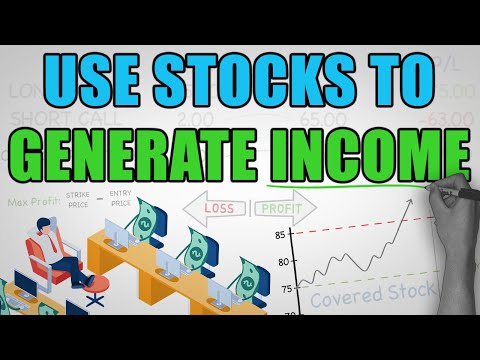 USE STOCKS TO GENERATE INCOME - COVERED CALL | Sky View Trading