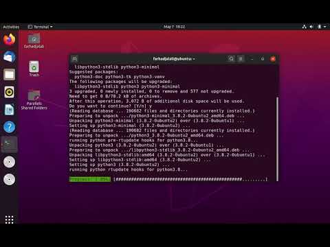 How to install Python 3.8.2 on ubuntu 20.04.1