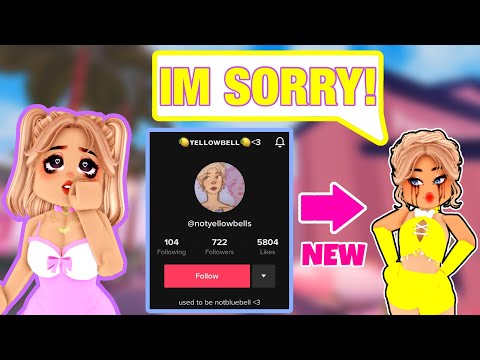 Notbluebell NEW Apology Video! Roblox Royale High Drama