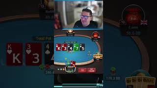 Would you call? #playgg #ggpoker #potlimitomaha #onlinepoker