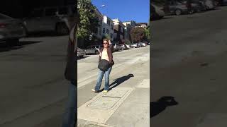 Life in San Francisco- walking in Russian Hill