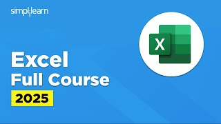 Excel Full Course 2026 | Excel Tutorial For Beginners | Microsoft Excel Course | Simplilearn