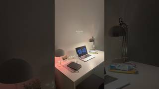 Evening study vlog #studyvlog #study #universitystudent #aesthetic #univlog #vlog