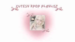 𝜗𝜚⋆ Cutesy Kpop Playlist | 🎧 for studying and relaxing ⋅˚₊