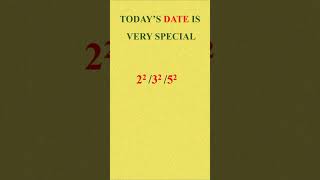 Special Date, #2025 , #mathisbeautiful ,#puzzlemathics , #mathiseasy , #mathiseverywhere