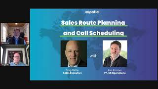 Sales route planning and call scheduling