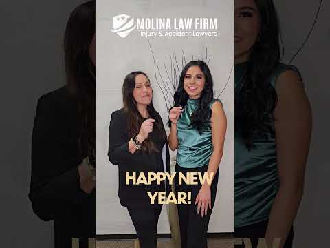 Molina Law Firm Happy New Year 2025  #lawyer #newyears #personalinjury #attorney