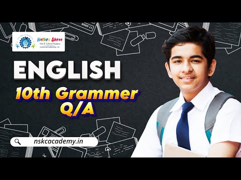 10th English Grammar Q&A | Important Grammar Questions with Answers | SSLC & CBSE Exam 2025 | #NSKC