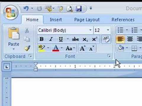 Word 2007 - Changing the Default Font and Lining Space