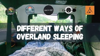Choosing Your Perfect Overland Sleeping Solution: RTT vs Camping Trailer vs Van Life vs In Cab