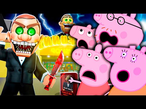 Peppa Pig ESCAPE MR FUNNY'S TOYSHOP in Roblox!