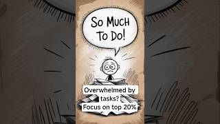 Maximize Results with the 80/20 Rule  #ParetoPrinciple #MindHacks #MindCypher #shorts