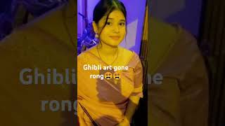 Ghibli art gone rong😵😂#ghibliviral#viralvideo #like