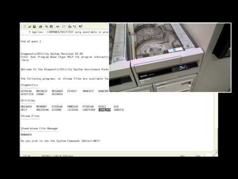 HP3000 Diagnostics Tape