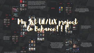 My 1st UI/UX project on Behance! #Behance#uiuxdesigner#UiUxproject#graphicdesign#Redesign of Netflix