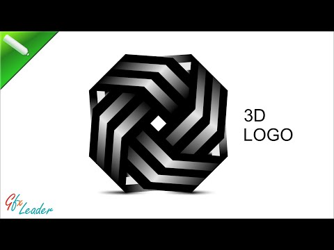 CorelDraw Tutorial: How to Make 3D Polygon Logo Design in CorelDraw | Tutorial in Urdu & Hindi