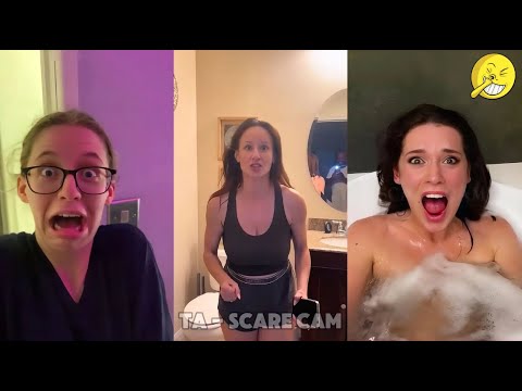 Scare Cam Pranks 2024 | #08 Funny Scare Prank | Jump Scare | Funny Compilation |Funny Fail