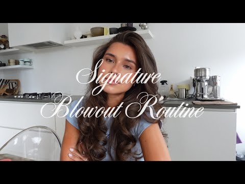 My Signature Blowout Routine | Haircare Faves + Styling Tips for Smooth, Bouncy Hair