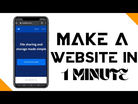 How to make a website for free with no coding skills