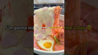 Let’s make pink buldak noodles 💗🍜🔥✨🌸