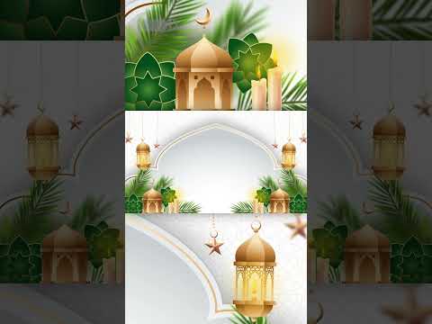 GRADIENT BACKGROUND LOOPING FOR ISLAMIC || loop N loop
