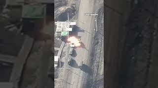 Ukrainian Forces Use German HF-1 Loitering Munitions to Attack Russian Positions #warinukraine
