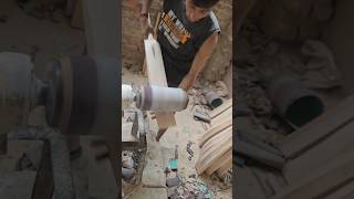 How Workers Smooth Cricket Bat Cuts #BatCraft #FactoryProcess #TrendingNow #Shorts