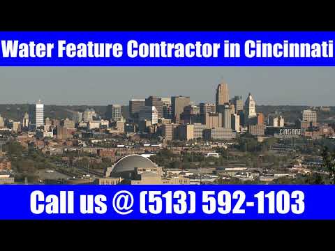 Cincinnati Outdoor Water Features | Call (513) 592-1103