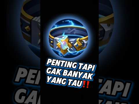 Penting tapi gak banyak yang tau soal thunderbelt #mobilelegends