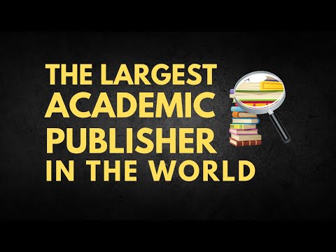 The Largest Academic Publisher in the World