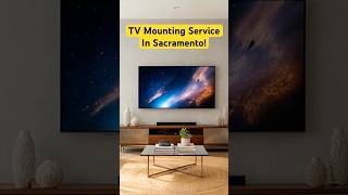 TV Mounting Service In Sacramento! #sacramento #sacramentoca #sacramentohomes #tvmounting #tvinstall