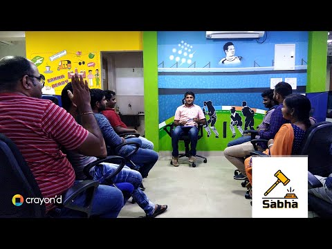 Crayon'd Sabha - Creating Epic Work Culture