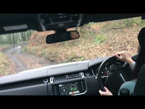 Land Rover Experience - off road with the Range Rover 4.2 2016 in Devon