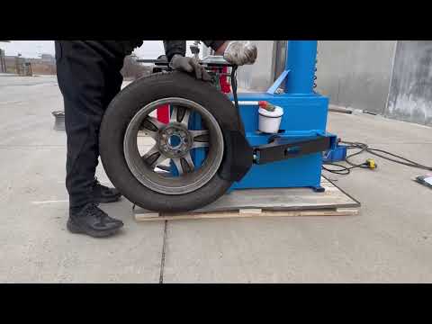 KATOOL ME -T500 Swing Arm Tire Changer Machine Operation Video