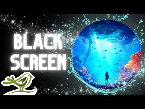 [NO ADS] Breathe | Sleep Music & Ocean Waves  with Black Screen by Peder B. Helland