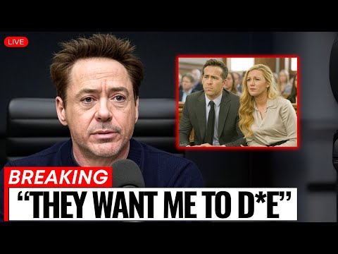 Robert Downey Jr EXPOSES Blake & Ryan’s Plot To FRAME Him Like Baldoni!