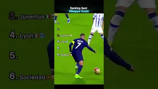Ranking Best Kylian Mbappe Goals! 🇫🇷