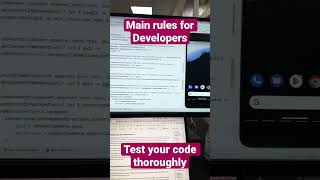 3 rules for better code: clean code, testing, continuous learning. #developertips #bestpractices