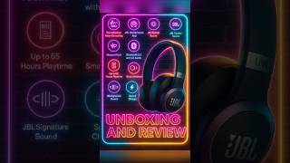 #JBLHeadphones #TechUnboxing #GadgetReview