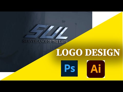 Logo Design in Illustrator || Typography Text Logo Design Illustrator Tutorial