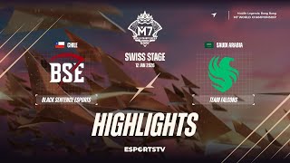 Black Sentence Esports vs Team Falcons HIGHLIGHTS M7 World Championship | BSE VS FLCN ESPORTSTV