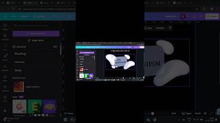 Canva Glassmorphism Hack 🤯 | No Photoshop? No Figma? Just Canva! #shorts #designhack