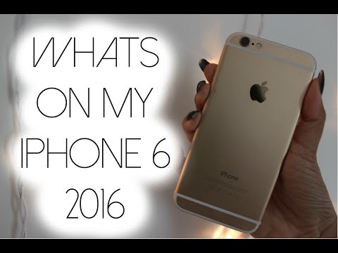 Whats on My iPhone6 2016♡{collab with Megan McCue}