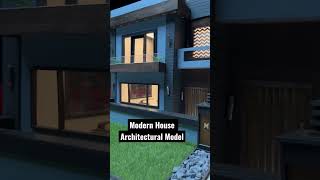 Two Storey Miniature Diorama House Architectural Model