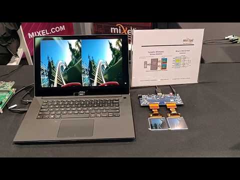 Mixel MIPI C-PHY/D-PHY Combo IP Demo Featured in the Synaptics VXR7200