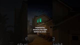 Engineering Students the Night Before an Exam