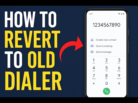 Restore Old Dialer on Android in 2 Minutes | No Play Store Needed