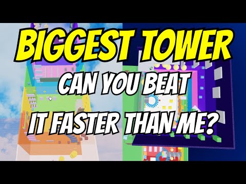 YOU CAN'T BEAT MY TOWER IN BUILD A TOWER - ROBLOX